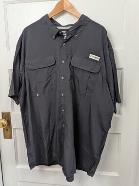 Magellan Outdoors Laguna Madre Fishing Shirt 2XL Black NWT Vented